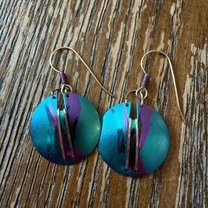 Vintage Holly Yashi earrings